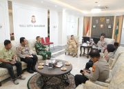 Jelang Pemilihan RT, Wali Kota Makassar Gelar Rakor Pengamanan dengan Kapolrestabes dan Dandim
