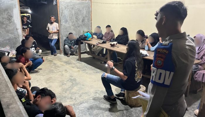 Terjaring Razia! 18 Pria dan Wanita Tertangkap Berduaan di Penginapan Buol