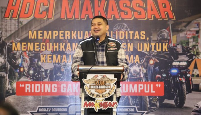 Buka Muscab HDCI, Wali Kota Makassar Ajak Komunitas Motor Besar Jadi Teladan di Jalan Raya