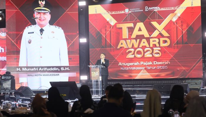 Kepatuhan Pajak Meningkat, PAD Makassar Tembus Rp1,8 Triliun di Tax Award 2025