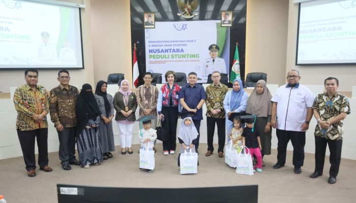 Makassar Perkuat Perang Melawan Stunting, Pemkot dan Nusantara Infrastructure Resmi Lanjutkan Program NPS Fase II