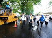Gubernur Andi Sudirman Groundbreaking Proyek Preservasi Jalan MYC Rp430 Miliar di Makassar