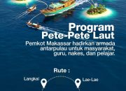 Janji MULIA Direalisasikan, Pete-pete Laut Mulai Layani Warga Kepulauan Makassar