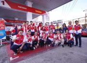 Santa Claus Hadir di SPBU Pertamina Manado, Rayakan Natal Bersama Pelanggan