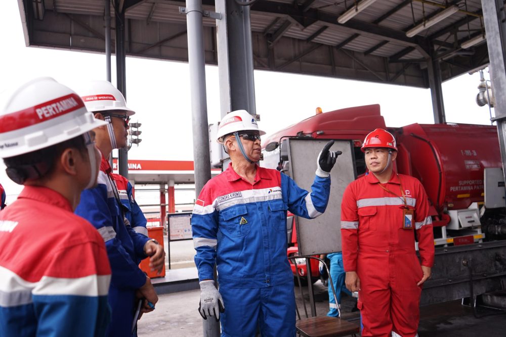 Management Walkthrough (MWT) bersama Dewan Komisaris PT Pertamina (Persero) di sejumlah objek vital distribusi energi.