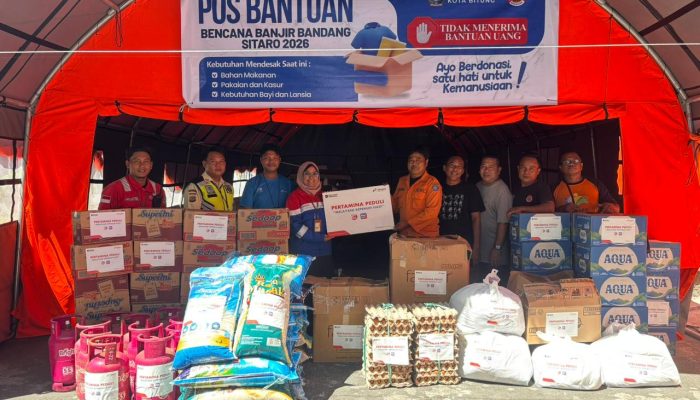 PT Pertamina Patra Niaga Regional Sulawesi Salurkan Bantuan Tanggap Darurat Banjir