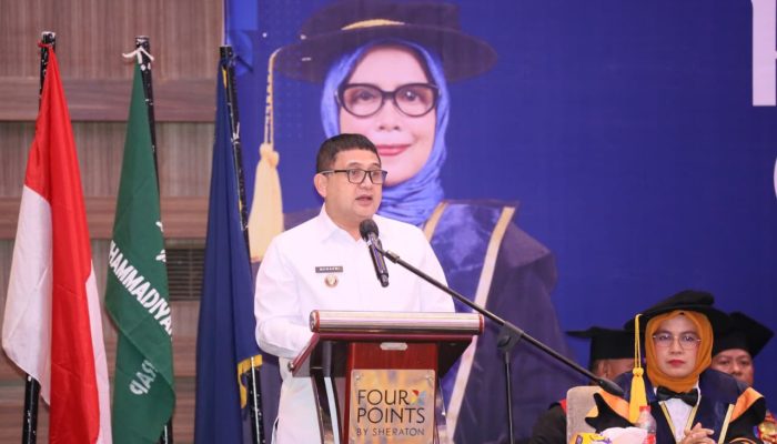 Wali Kota Makassar Tekankan Etika Publik dan Akuntabilitas Negara dalam Pengukuhan Guru Besar Unismuh Sidrap