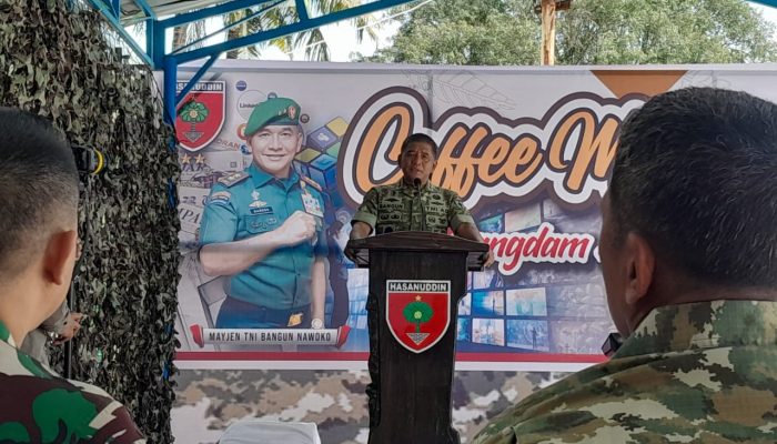 Pangdam XIV/Hasanuddin Edukasi Jurnalis Teknik SAR Darurat di Tengah Ancaman Bencana