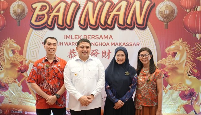 Wali Kota Makassar Hadiri Imlek Bersama, Tegaskan Komitmen Perkuat Toleransi dan Persatuan