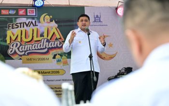 Festival Mulia Ramadan di Makassar Resmi Dibuka, 18 Brand Kuliner dan UMKM Ramaikan Masjid Terapung