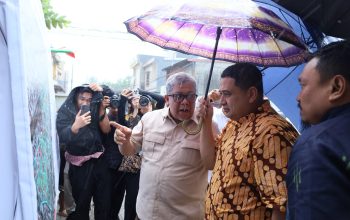 Wamen PKP dan Wali Kota Makassar Tinjau Permukiman Padat Pannampu, Hunian Vertikal Diusulkan