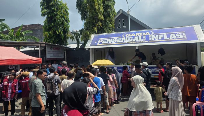 Warga Serbu Pasar Murah di Mamajang, Program Pemkot Makassar Bantu Tekan Harga Sembako