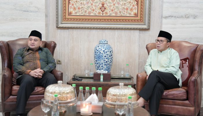 Idulfitri Jadi Momentum Rekatkan Silaturahmi, Munafri Temui Mantan Wali Kota Makassar Danny Pomanto
