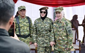 Aliyah Mustika Ilham Hadiri Pembukaan Latsarmil Komcad ASN dan Kades se-Sulsel