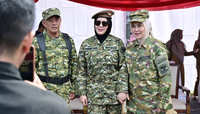 Aliyah Mustika Ilham Hadiri Pembukaan Latsarmil Komcad ASN dan Kades se-Sulsel