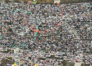 Puluhan Ribu Warga Padati Karebosi, Wali Kota Makassar Salat Id Bersama Masyarakat