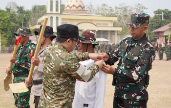 Wabup Gowa Ajak Warga Gotong Royong di TMMD, Hasil Pembangunan Jangan Dibiarkan Rusak