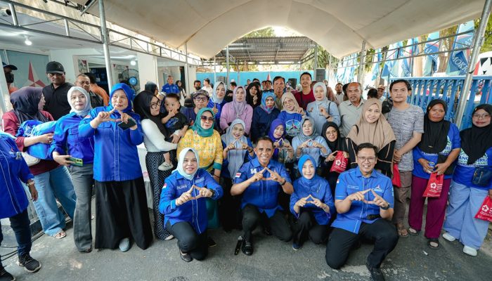 HUT ke-25 Demokrat, Anwar Hafid Targetkan 500 Pendonor Darah di Sulteng
