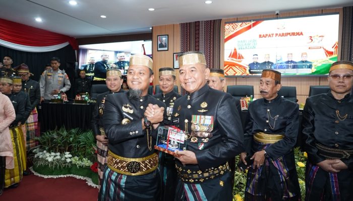 Pangdam Bangun Nawoko Hadiri Paripurna HUT Sulsel, Kolaborasi Pembangunan Diperkuat