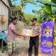 Sambut HUT Humas Polri, Polres Buol Salurkan Bansos untuk Warga Leok II dan Kulango