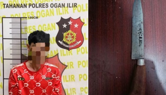 Pria 30 Tahun di Ogan Ilir Diduga Serang Ayah dan Kepala Desa, Polisi Sita Pisau