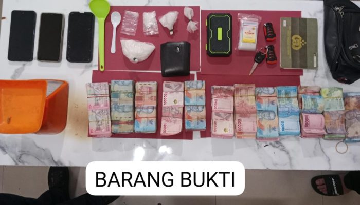 Polisi Sita Sabu 111 Gram dan Uang Rp127 Juta dalam Operasi Narkoba di Batu Bara