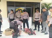 Cegah Karhutla di Rokan Hilir, Polsek Tanah Putih Periksa Kesiapan Alat Pemadam