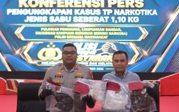 Polres Kampar Bongkar Pengiriman 1,1 Kg Sabu, Dugaan Jaringan Lebih Luas Didalami