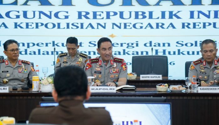 Polri dan Kejaksaan Perkuat Kolaborasi, Kapolri Tekankan Kepastian Hukum bagi Masyarakat