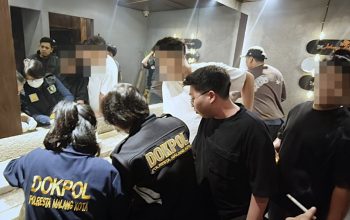 Sidak Dua THM di Malang, Polisi Tes Urine 40 Pengunjung