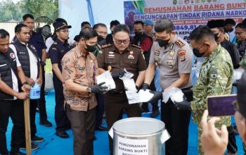 Polres Meranti Gagalkan Dugaan Penyelundupan 9,3 Kg Sabu, Dua Orang Ditangkap